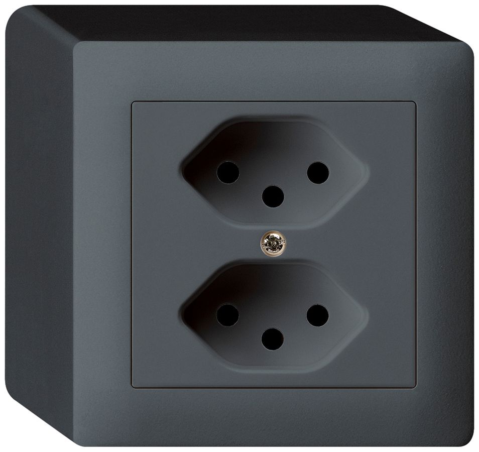 Presa AP kallysto 2×T13 antracite