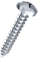 Rundkopf-Spanplattenschraube Pozidriv 3.5×25mm verzinkt