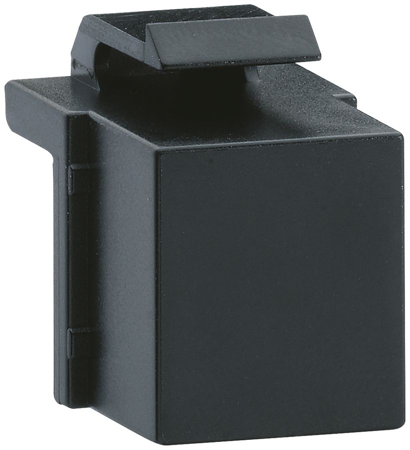 Blinddeckel Hager HMS, zu Keystone schwarz