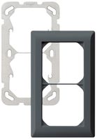 UP-Kopfzeile kallysto.line 2×1 anthrazit vertikal