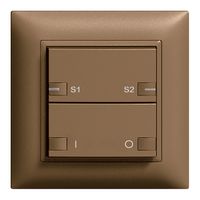 Poussoir ENC ZEP ON-OFF scène 1c/2t station cen-sec.EDIZIOdue coffee