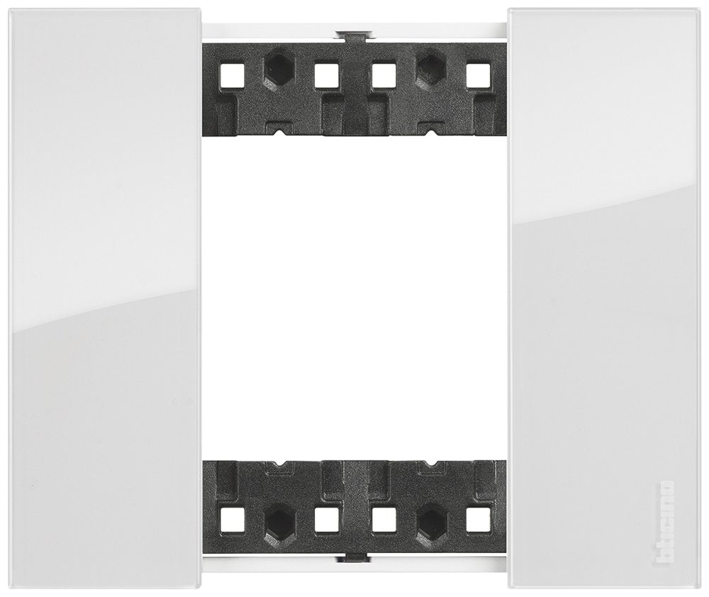 Abdeckrahmen Living Now 2 Module 102.5×86mm ice