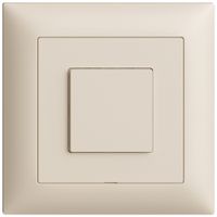 UP-Bedienaufsatz zu Druckschalter EDIZIOdue Wiser 1K 1T cr