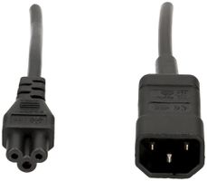 Câble d'appareil MAX HAURI TD 3×0.75mm² 1.5m noir type C14/C5