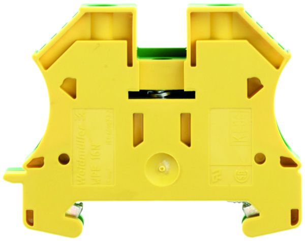 Borne de protection Weidmüller WPE N connexion à vis 16mm² vert/jaune