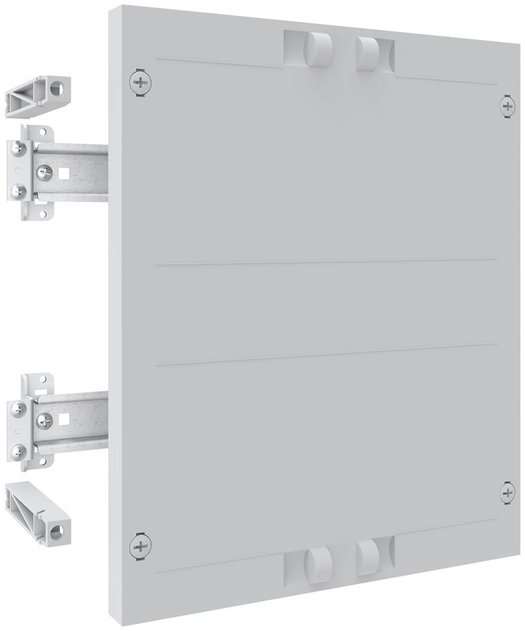 Kit modulare SE Prisma XS, p.apparecchio d.comando 1 parte, 2 file 250×300mm