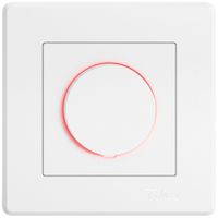 UP-Dimmer EDIZIO.liv SNAPFIX® bel.rt Phasenabschnitt 20…300W/20…300VA ws