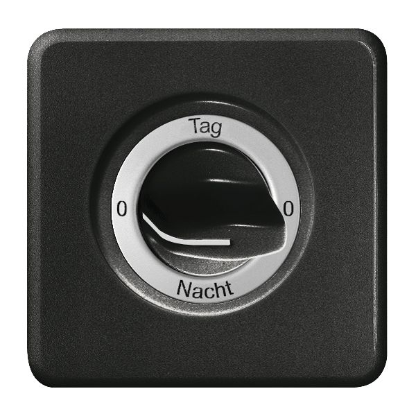 Kit frontale 0-Tag-0-Nacht nero per interr.rotativo