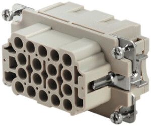 Buchseneinsatz Weidmüller HDC HEE 500V 16A 18L Crimpanschluss Gr.4