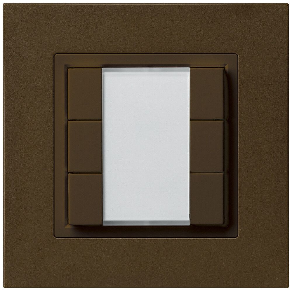 Poussoir universel ENC 6×kallysto.pro avec LED brun