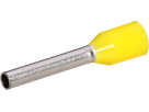 Aderendhülse Typ A isoliert 1mm²/10mm gelb