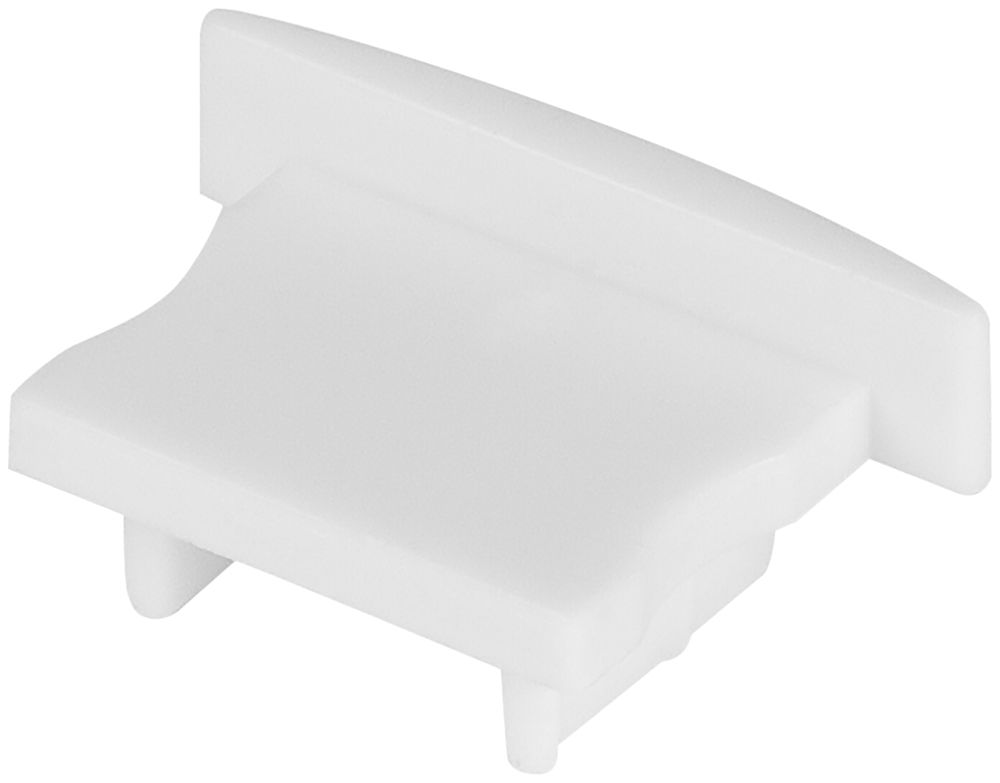 Endstück LDV PM04/EC, zu Flansch-Profil PM04, ohne Einführung, grau