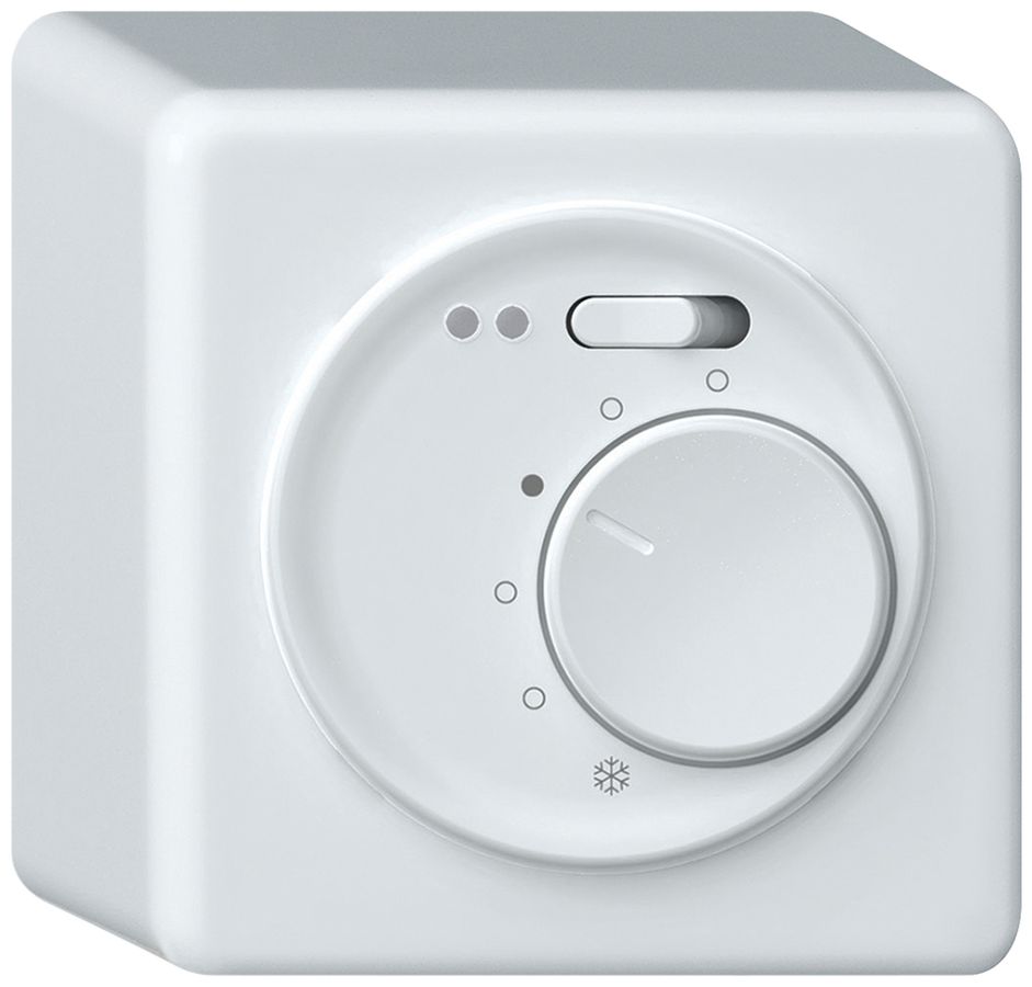 AP-Raumthermostat origin Bodenheizung 230VAC 5…30°C 10A weiss