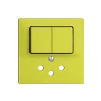 Frontset EDIZIOdue lemon 60×60mm T12