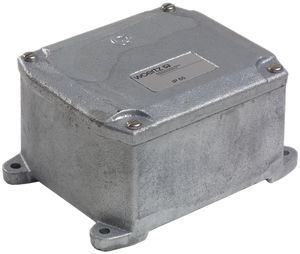 Abzweigdose Guss Woertz I 4×M32 grau