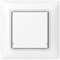 UP-Taster SIDUS 1/2 mit LED weiss