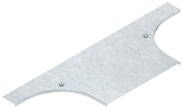 Couvercle Niedax p.mont.pièce en T p.KR l=404mm a.système d.fermeture, ac.zingué