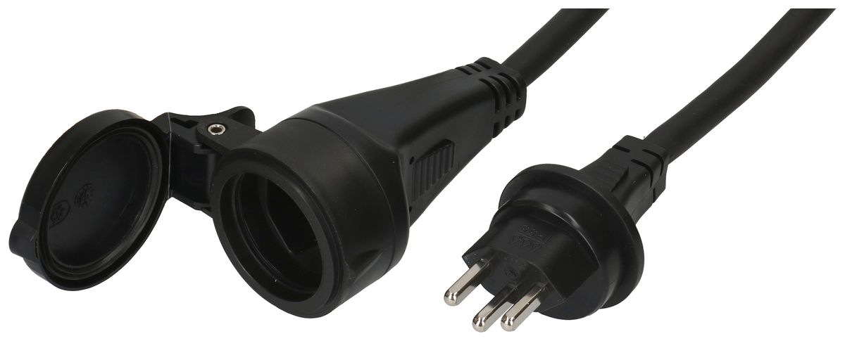 Câble de rallonge MH EXTEND gomme 16A 230V 3×2.5mm²type 23/type 23 Ø13mm 10m no