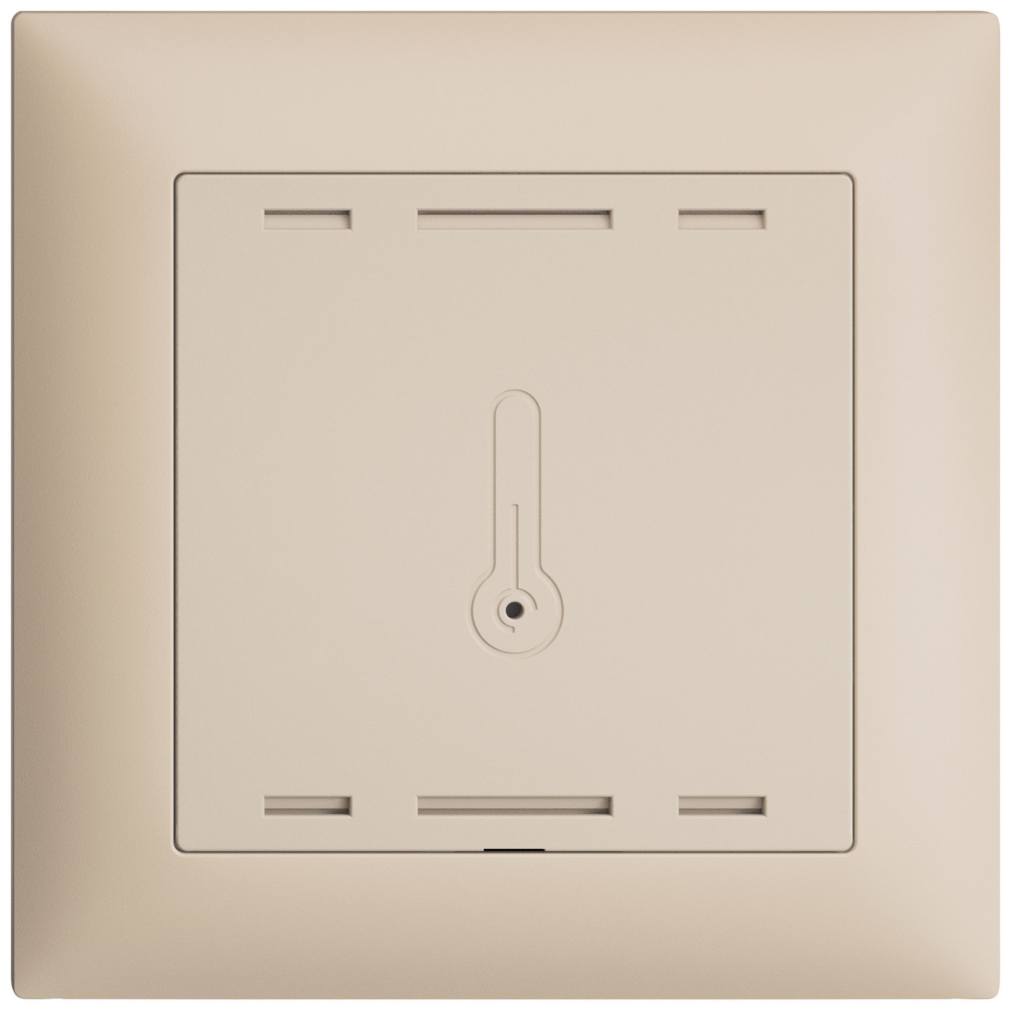 Commande pour capteur de température ambiante ENC EDIZIOdue Wiser 88×88mm cr