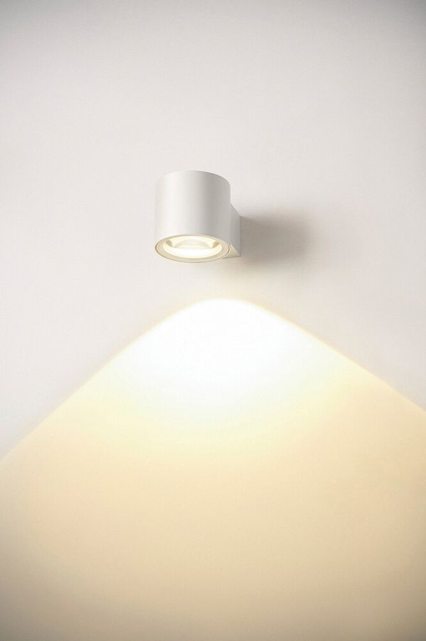 Applique LED SLV OCULUS 8.5W 570lm 2000…3000K VAR 100° blanc