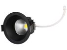 Spot LED INS maxLUCE ATMO 68 6.2W 700lm 3000K REG  Ø79mm nero