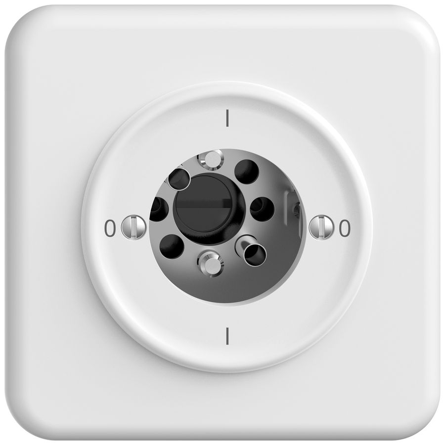 Interruttore rotativo INC STANDARDdue SNAPFIX® interruttore 0/4L s.cilindro bi