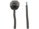 Apparatekabel MAX HAURI Td 3×1mm² 5m schwarz Stecker T12