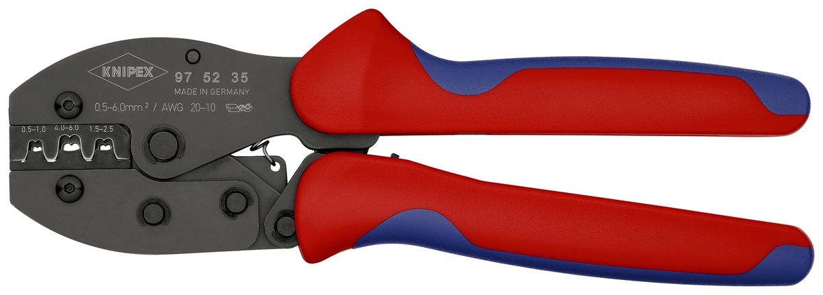 Crimpzange KNIPEX PreciForce 220mm 0.5…6mm²