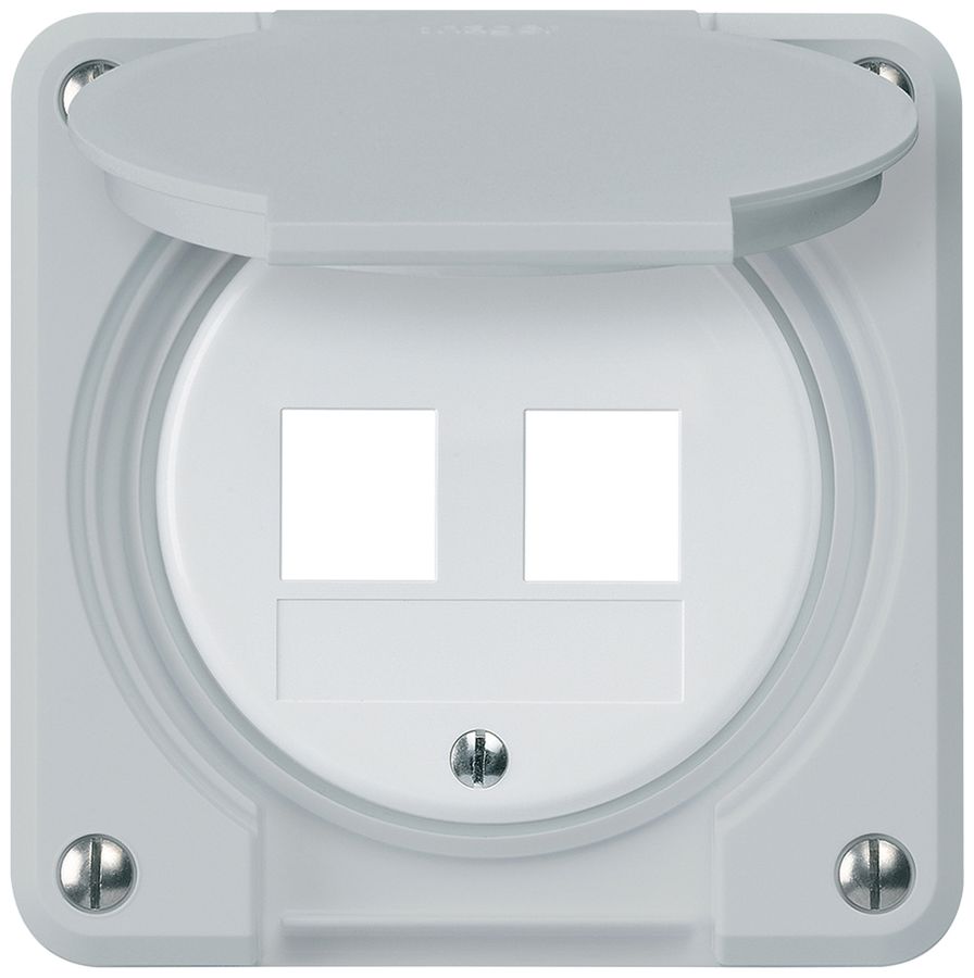 Kit di montaggio INC robusto HMS IP55 grigio per 2×modulo per combinazione