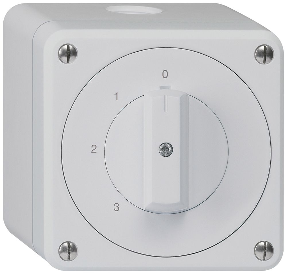 Interrupteur rotatif AP robusto IP55 schéma 5/1P gris