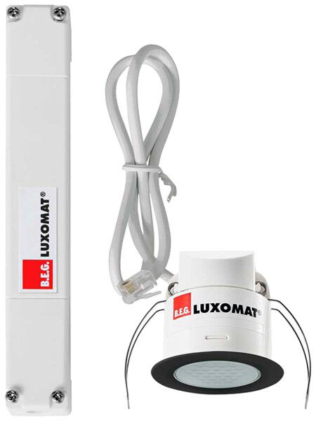 EB-Präsenzmelder SWISSLUX PD11-M-DACO-FLAT DALI-2 schwarz