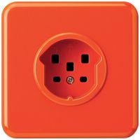 UP-Steckdose basico T25 orange Schraubklemmen