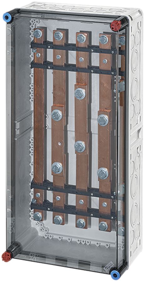 Scatola convertitore Hensel Mi 2448, 300×600mm, barra collettrice 630A, 5 poli