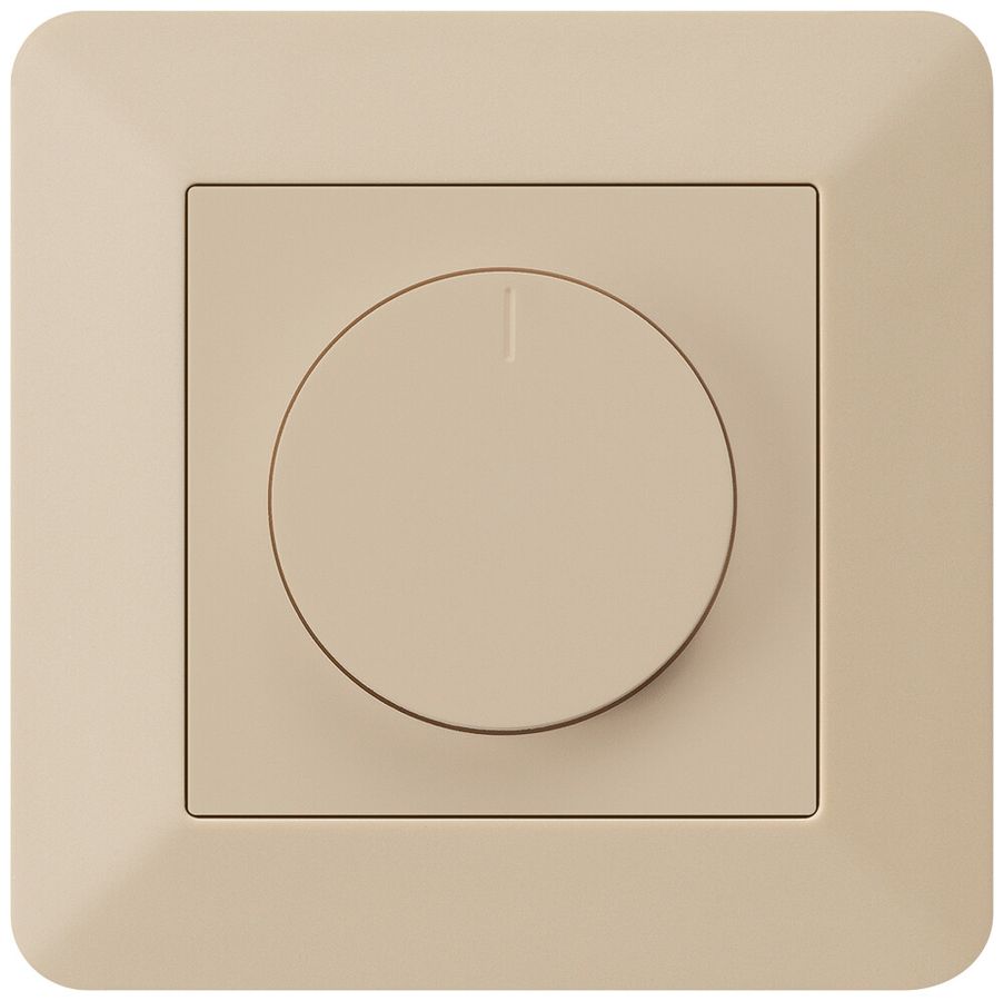 UP-Drehdimmer kallysto.trend Phasenanschnitt 20…500VA beige