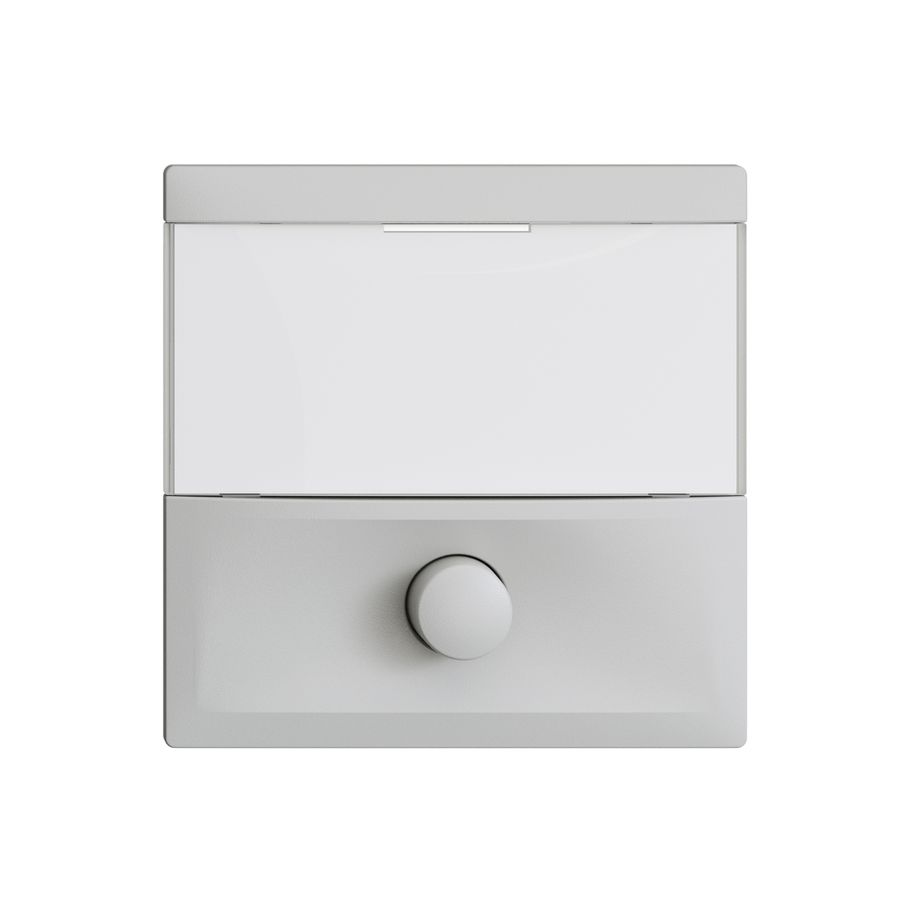 Taster mit Namensschild EDIZIOdue hellgrau