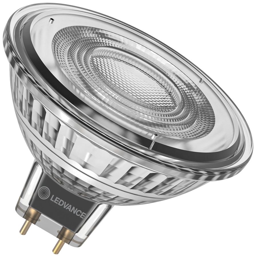 LED-Lampe LEDVANCE GU5.3 12V 4.9W 500lm 930 DIM MR16 klar 36° Ø50×44mm