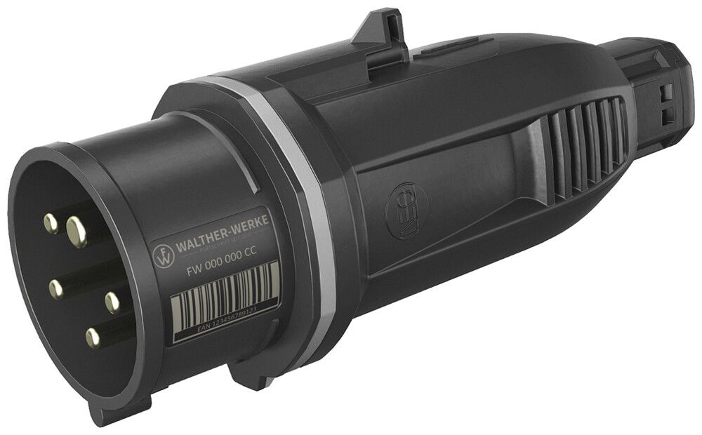 Fiche CEE NEO 5P 16A >50V 1h gris IP54 borne sans vis