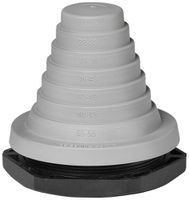 Kabeleinführungstülle Schurter HAK-Z-ST55-SE 83×83×1mm Gummi Membran