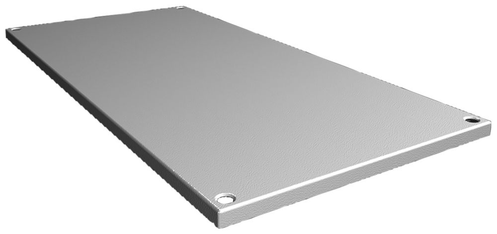 Oberbodenblech Rittal SV 9681.648 400×800mm Dachbeplankung grau