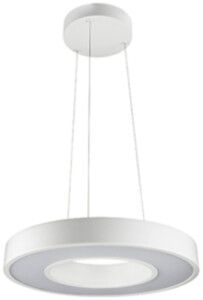 Lampada sospesa LED SG Circulus 17W 1360lm 2700K REG Ø360mm bianco