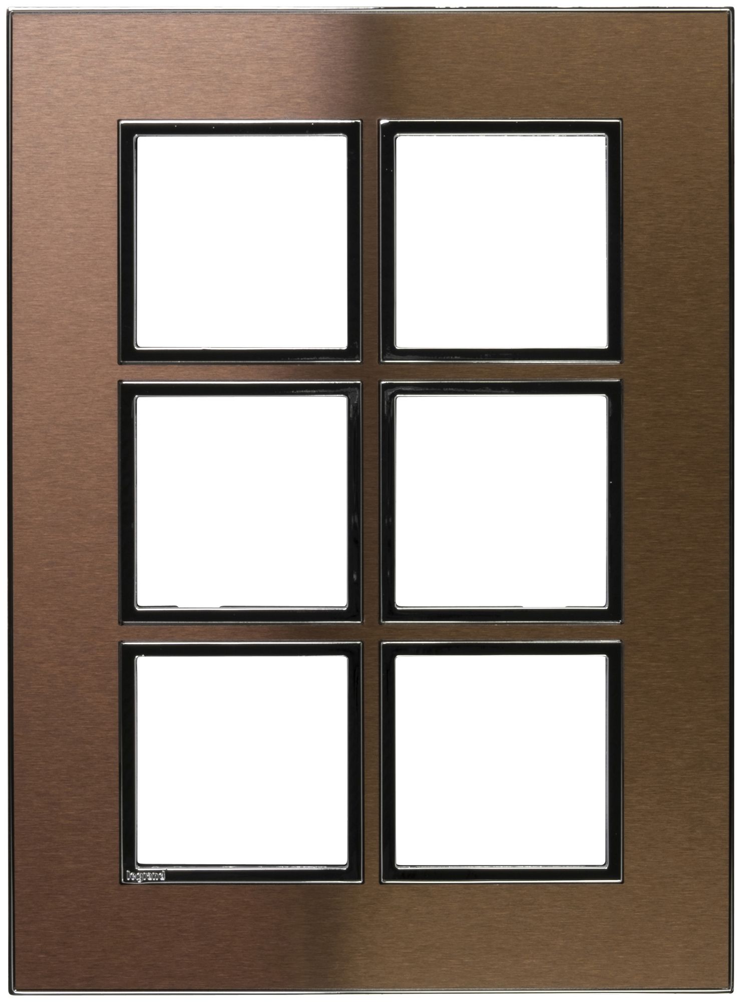 Abdeckrahmen ATO 2×3 Modul, pink champagne brushed