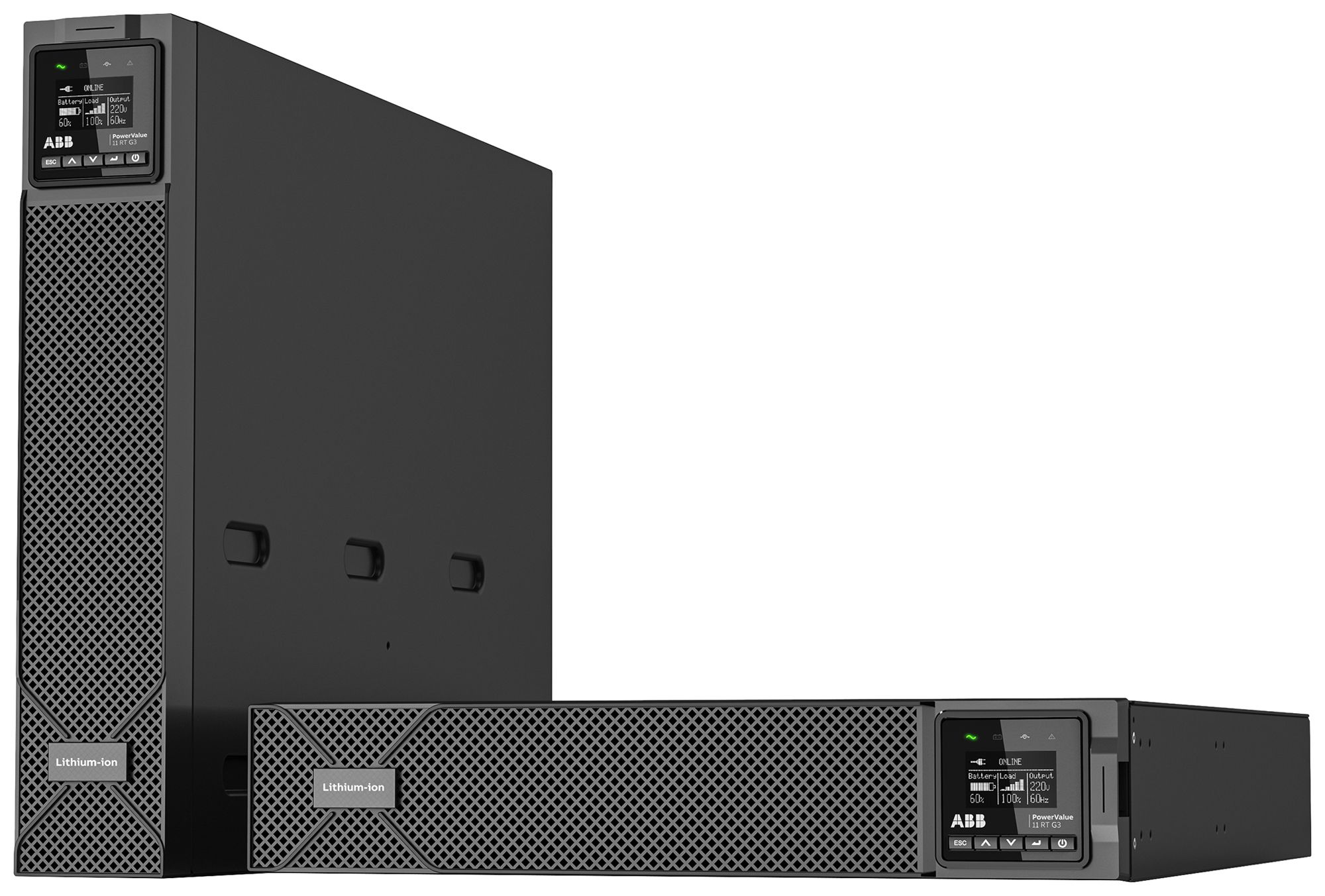 USV-Anlage ABB PowerValue 11RT G3 LIB 1.5kVA 1L/1L 1500VA 12min Online