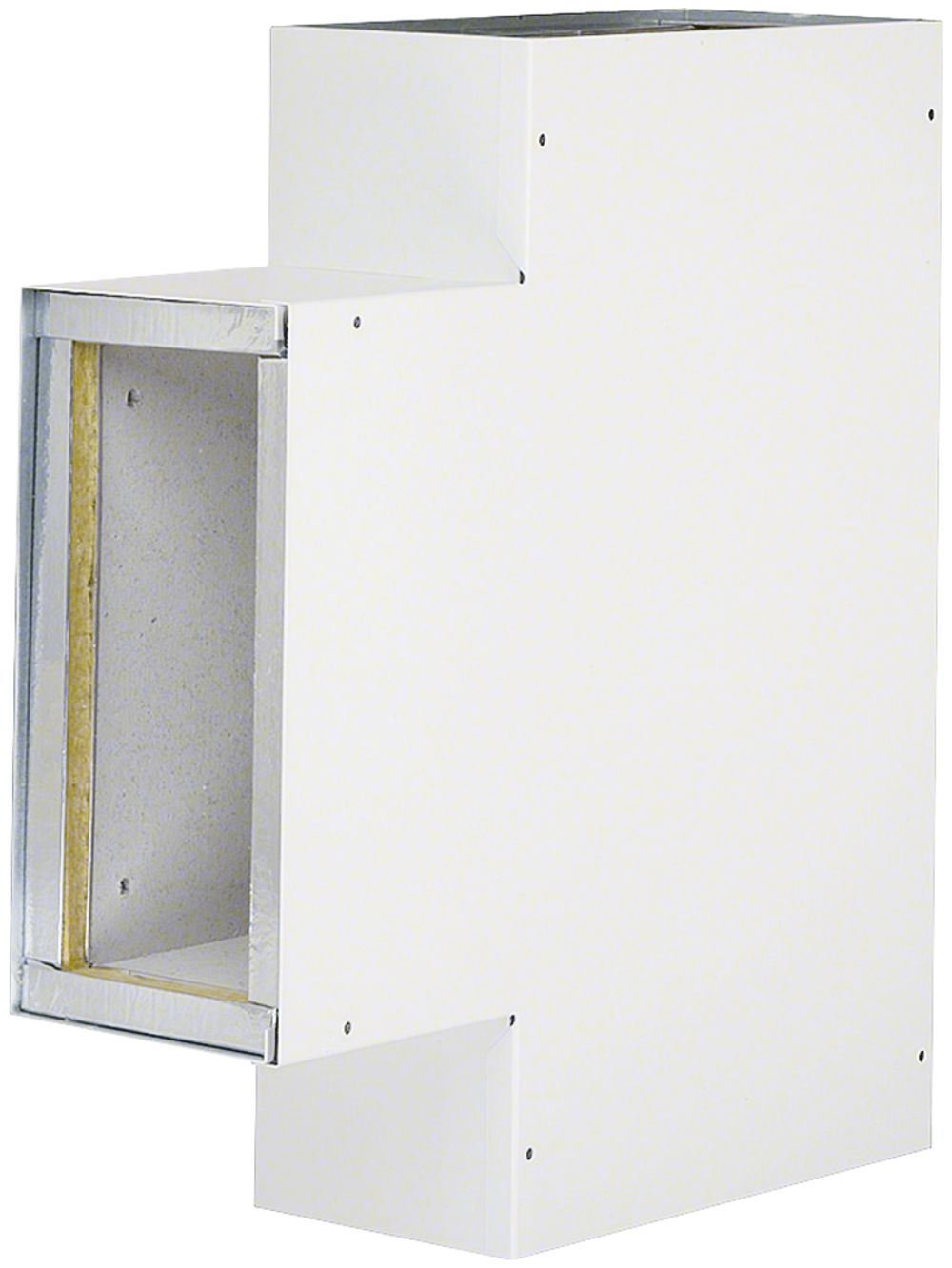 T-Stück tehalit FWK 3E E30 100×260mm, verkehrsweiss