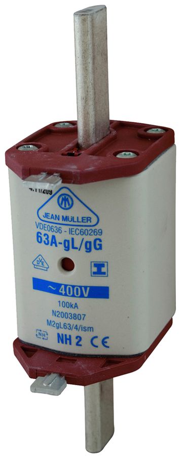 NH-Patrone DIN-2 400V/200A gL/gG Griff isoliert