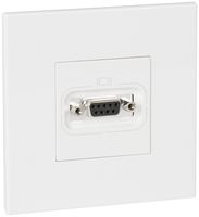 Presa di raccordo INC ATO RS232 D-Sub/9L bianco grd.I