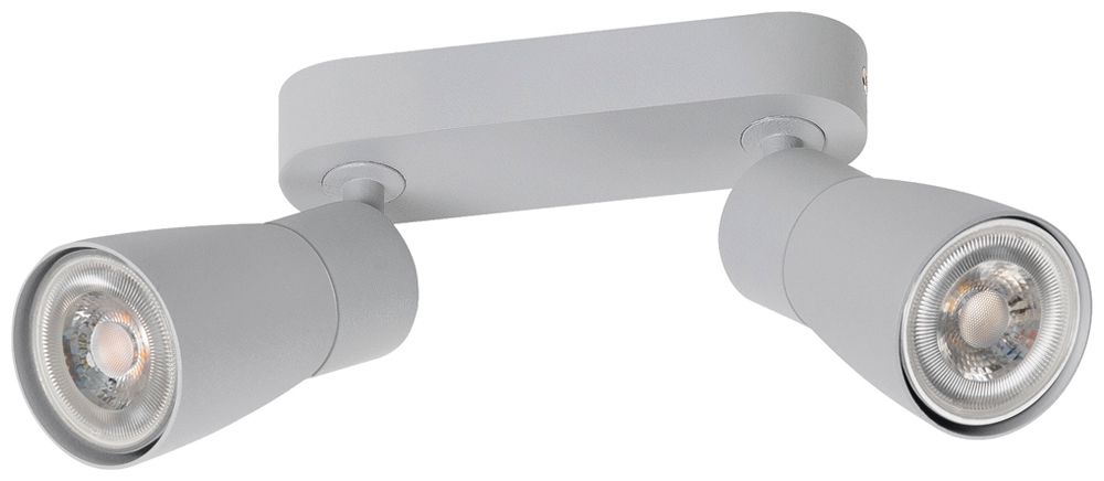 Spot SLV PURI 2.0 Dome CW GU10 2×6W DIM 150×42×138mm grau