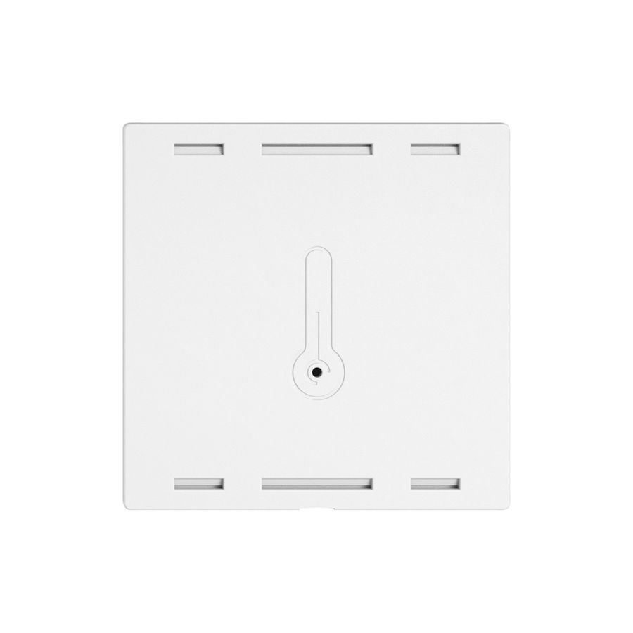 Raumtemperatursensor EDIZIO.liv Wiser SNAPFIX® K+ 230V 60×60mm ws