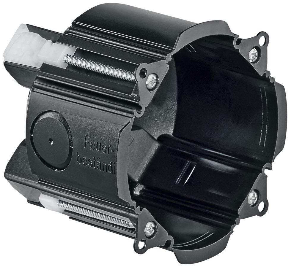 Hohlwanddose HSB Weibel Ideal Ø73×66mm 1×1 halogenfrei schwarz