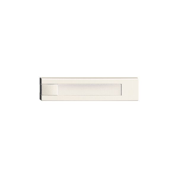 Touche 1/4 KNX/électron.s.LED+ pap.EDIZIOdue commande 1×blanc