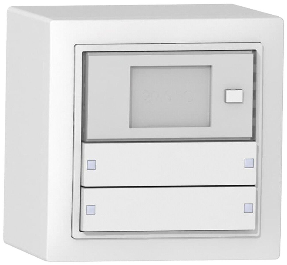 Thermostat d'ambiance AP SIDUS KNX RTR Design 2/4, blanc